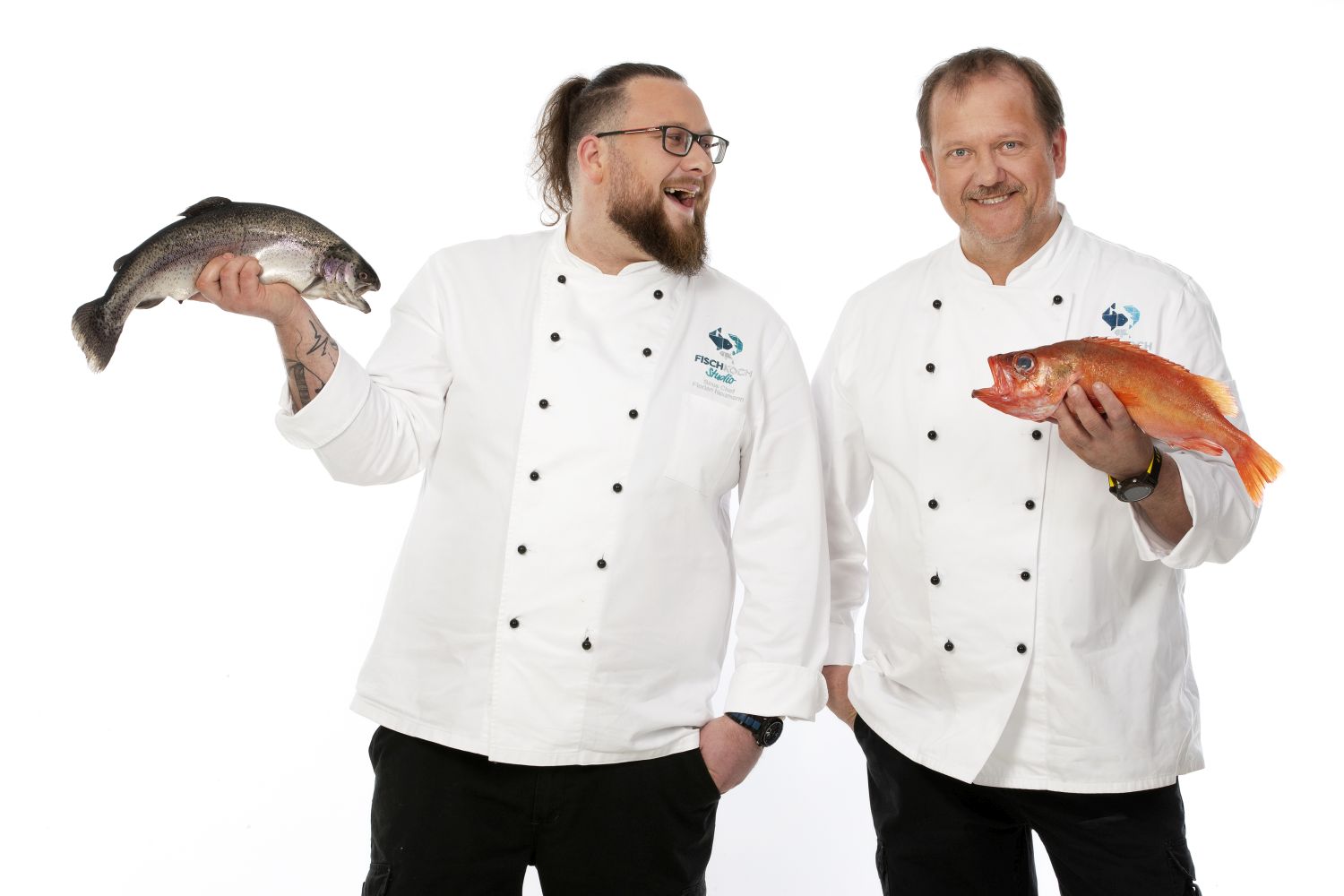 Die Fischsommeliers Florian Zerbst und Ralf Harms