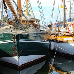 Die Wiking im Neuen Hafen