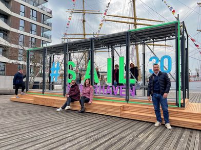 Der Meeting-Point im Bremerhaven