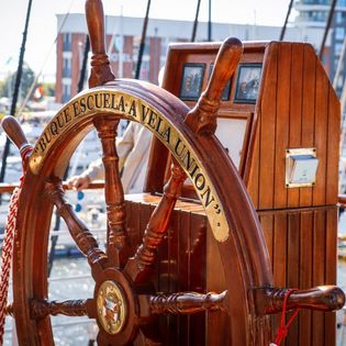 Steuerrad der B.A.P. Union