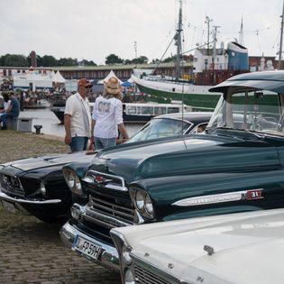 US-Car Treffen „Fish & Cars“