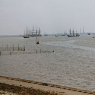 Sail 1986 - Schiffe auf der Weser
