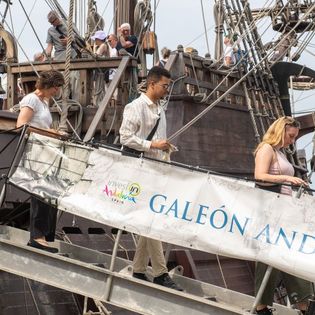 Open Ship auf der Galéon Andalucia