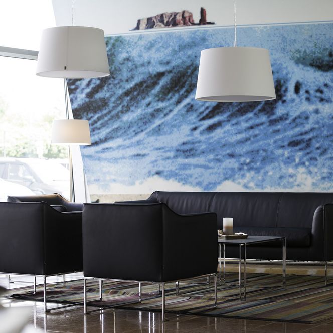 Lobby des Nordsee Hotel Fischereihafen in Bremerhaven