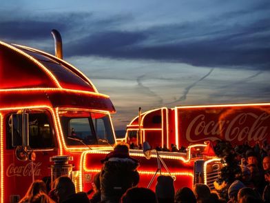 Foto zum Download Votet für den Coca Cola-Truck-Standort Bremerhaven