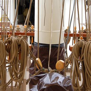 Die Takelage der Gulden Leeuw