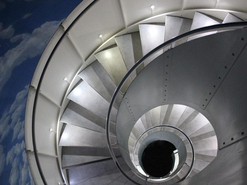 Eine Wendeltreppe