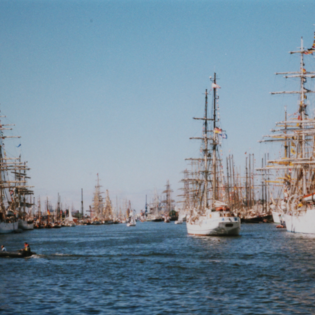 Sail 1995 - Schiffe im Hafen