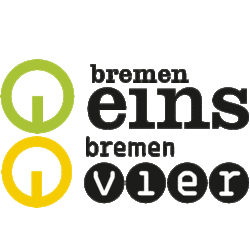 Logo Radio Bremen Eins und Radio Bremen Vier