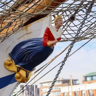 Die Galionsfigur der Grossherzogin Elisabeth