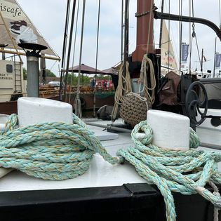 Die "Walvis" im Neuen Hafen