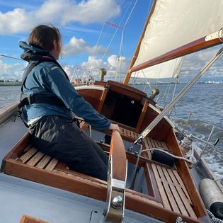 Das Segelschiff "Ariel"