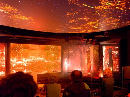 Die Ausstellung "Wetterextreme" im Kimahaus