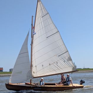 Die Almadraba unter Segeln auf der Nordsee