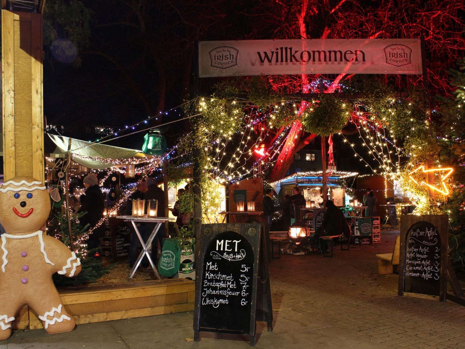 Abendstimmung auf dem Bremerhavener Weihnachtsmarkt