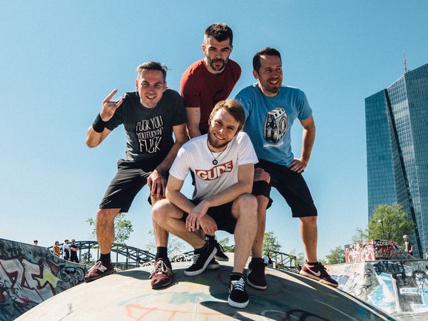 Vier Bandmitglieder