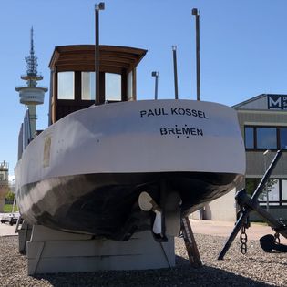 Das Heck der Paul Kossel