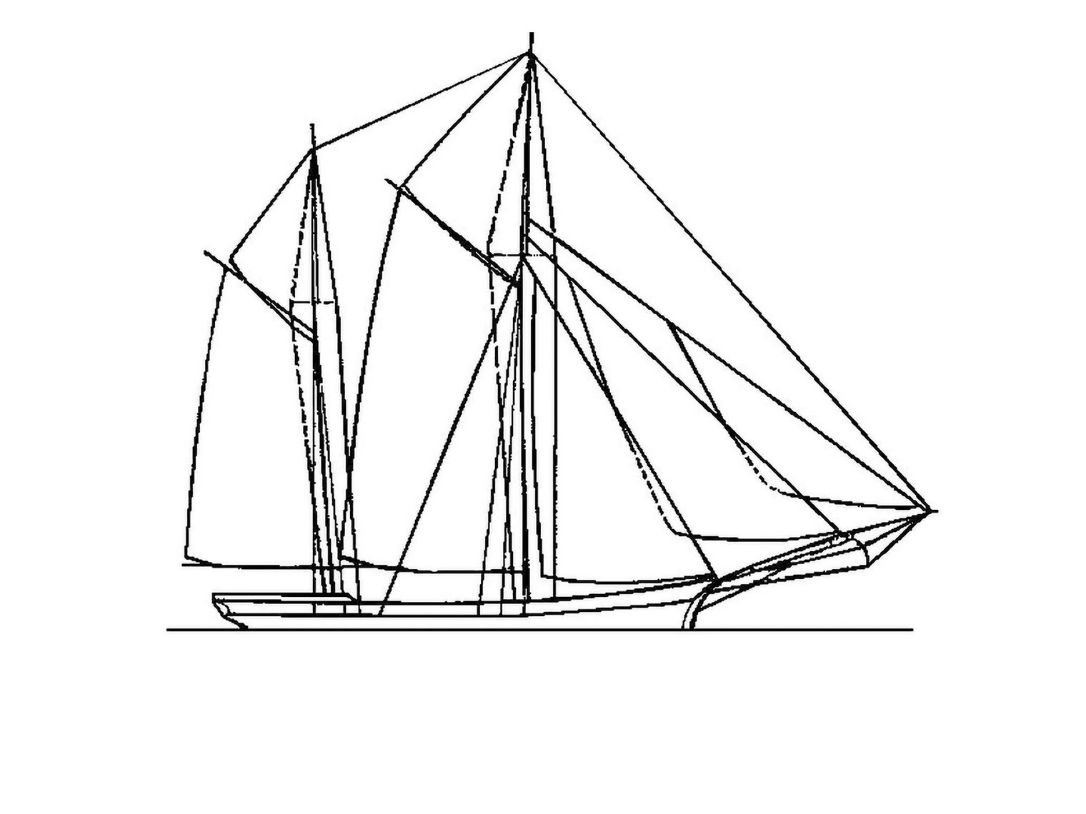 Skizze des Schifftyps Galeass