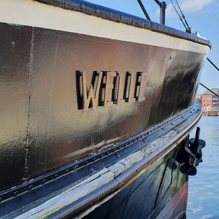 Bug des Dampfers Welle