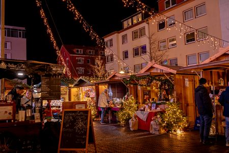 Kleine Weihnachtswelt in Bremerhaven