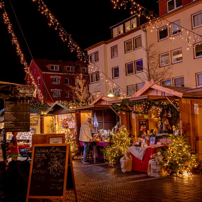 Kleine Weihnachtswelt in Bremerhaven
