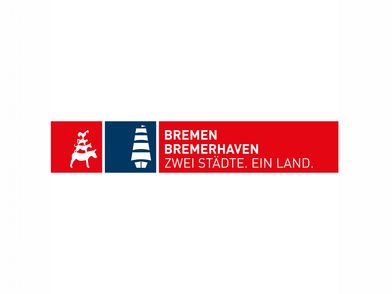 Das Logo "Bremen Bremerhaven - 2 Städte ein Land"