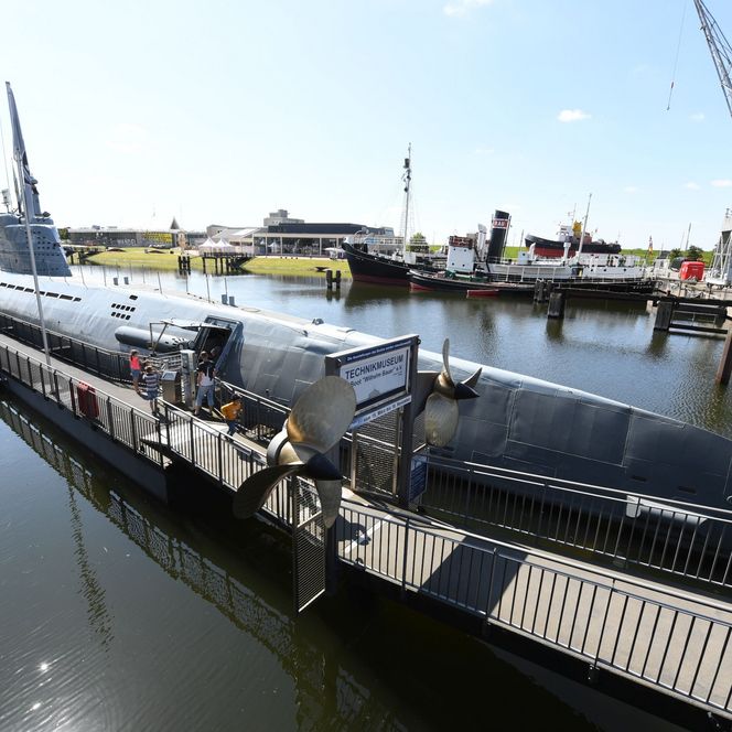 U-Boot Wilhelm Bauer im Museumshafen Bremerhaven