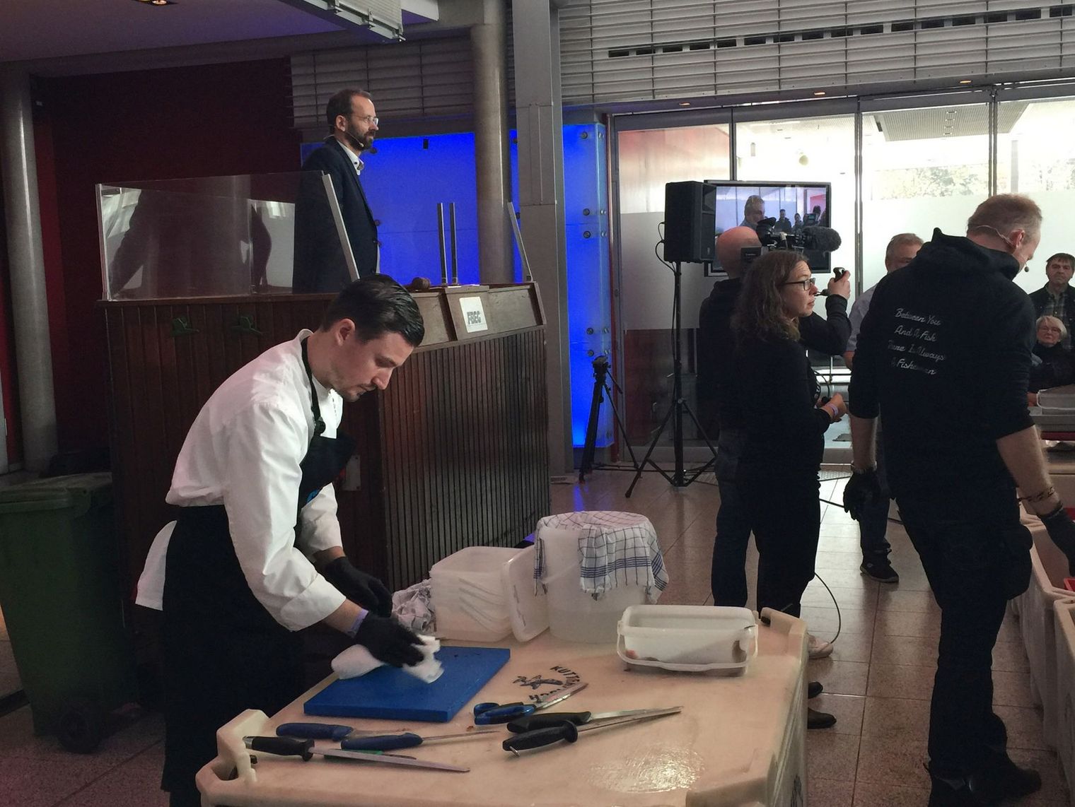 Fischauktion im Fischbahnhof in Bremerhaven